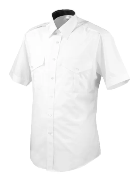 Soldier Profil skjorte herre, regular, hvit, k/e