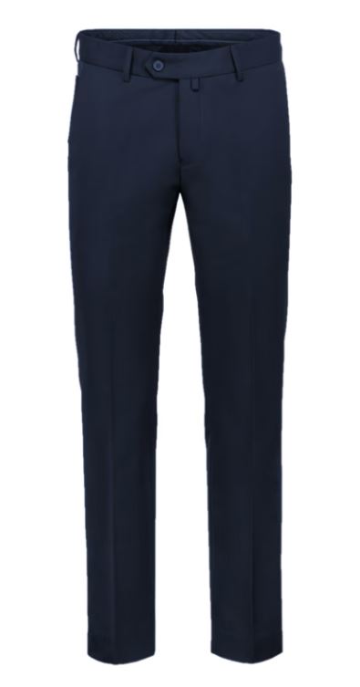 Uniformsbukse herre, smal modell, marine