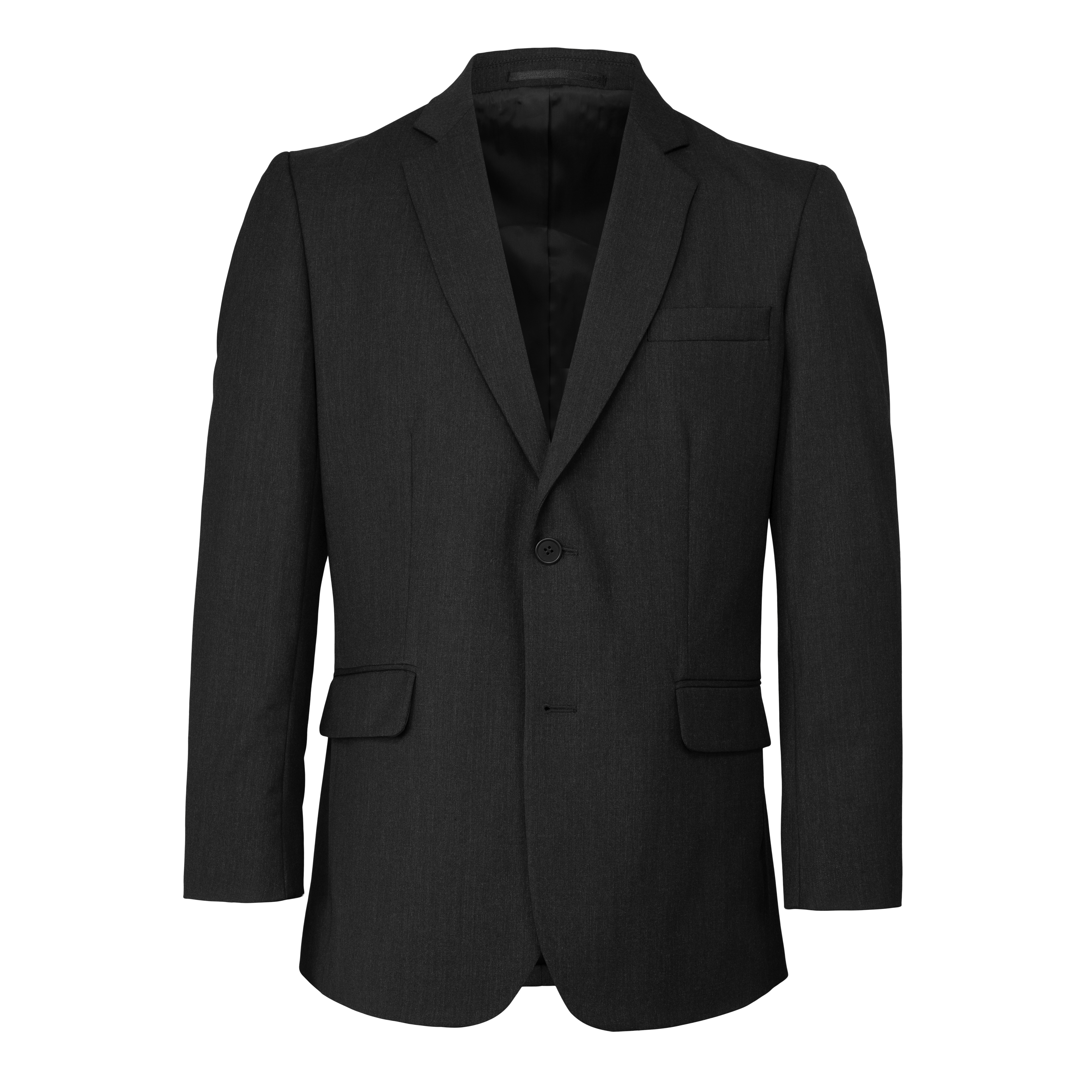 Blazer herre, 2 splitter, sort