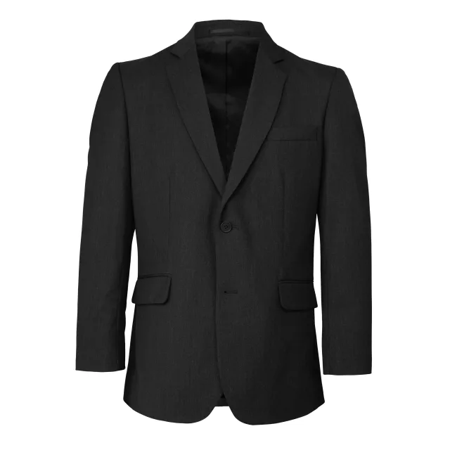 Blazer herre, 2 splitter, sort
