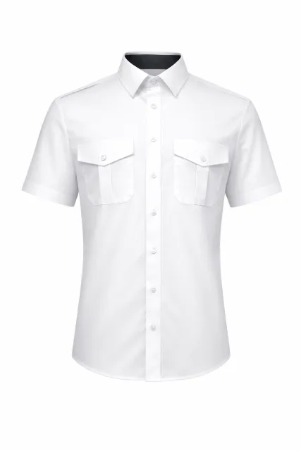 Soldier Profil skjorte herre, regular, hvit, k/e